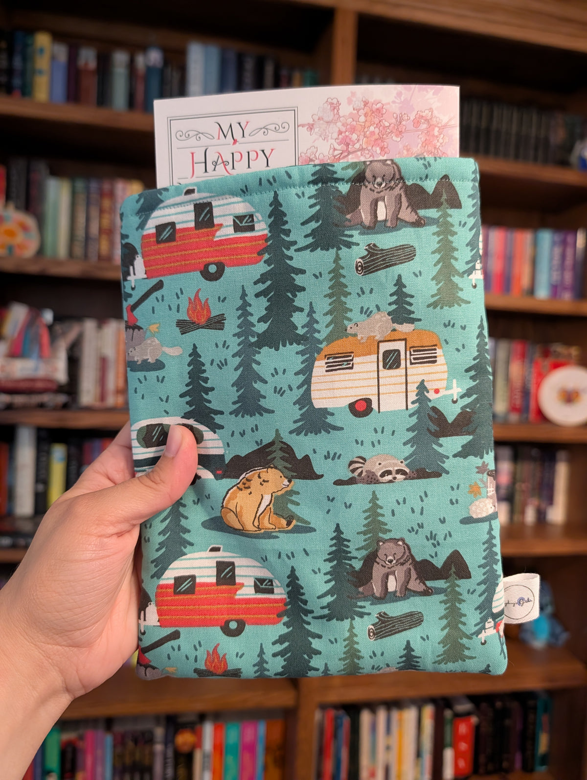 Camping Bears - Book Sleeve