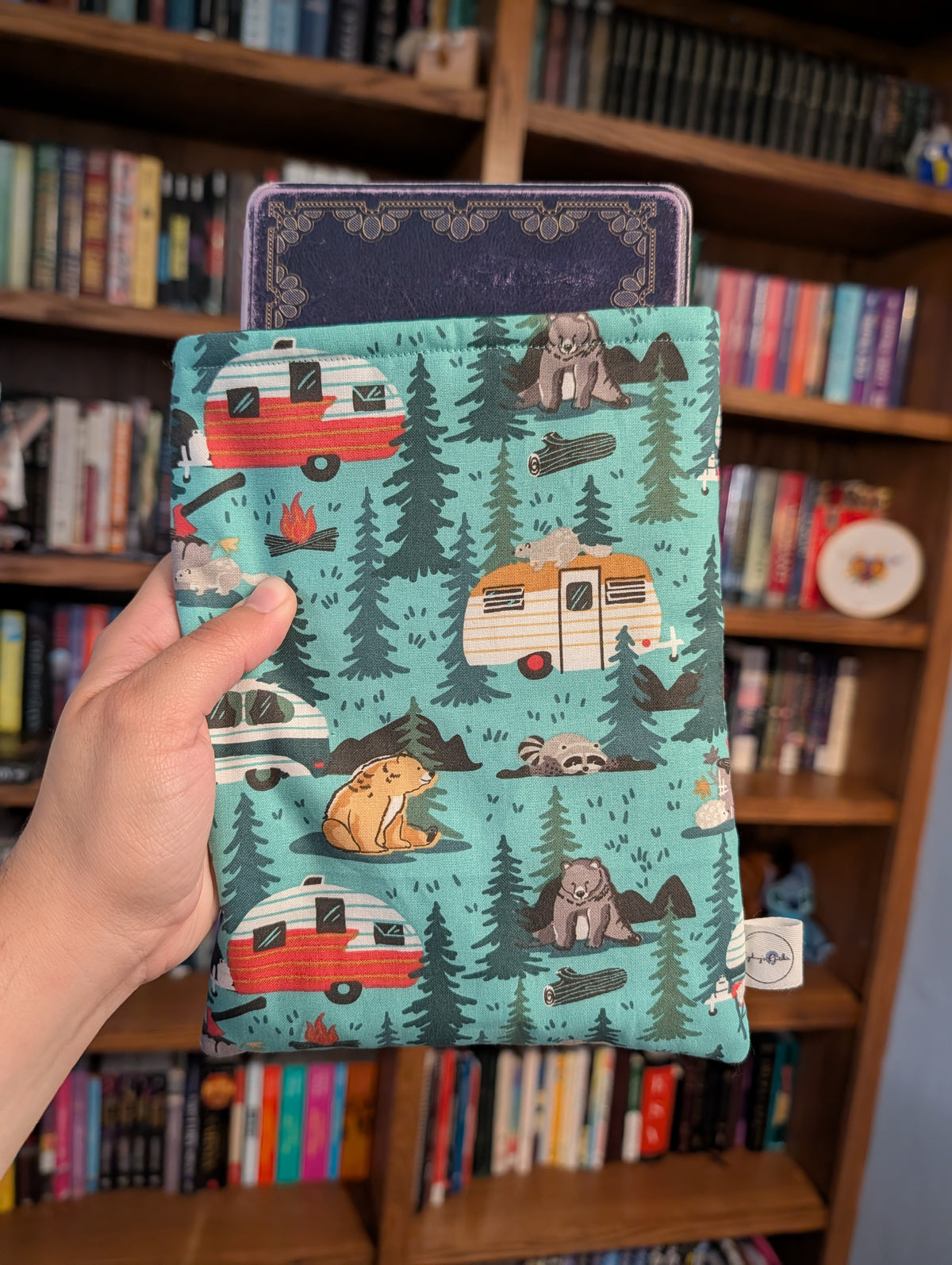 Camping Bears - Book Sleeve